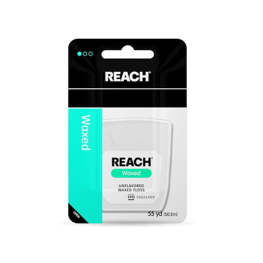 Johnson & Johnson 211895800 Reach Dental Floss Waxed Unflavored 55 Yards Johnson & Johnson 211895800 Reach Dental Floss Waxed Unflavored 55 Yards